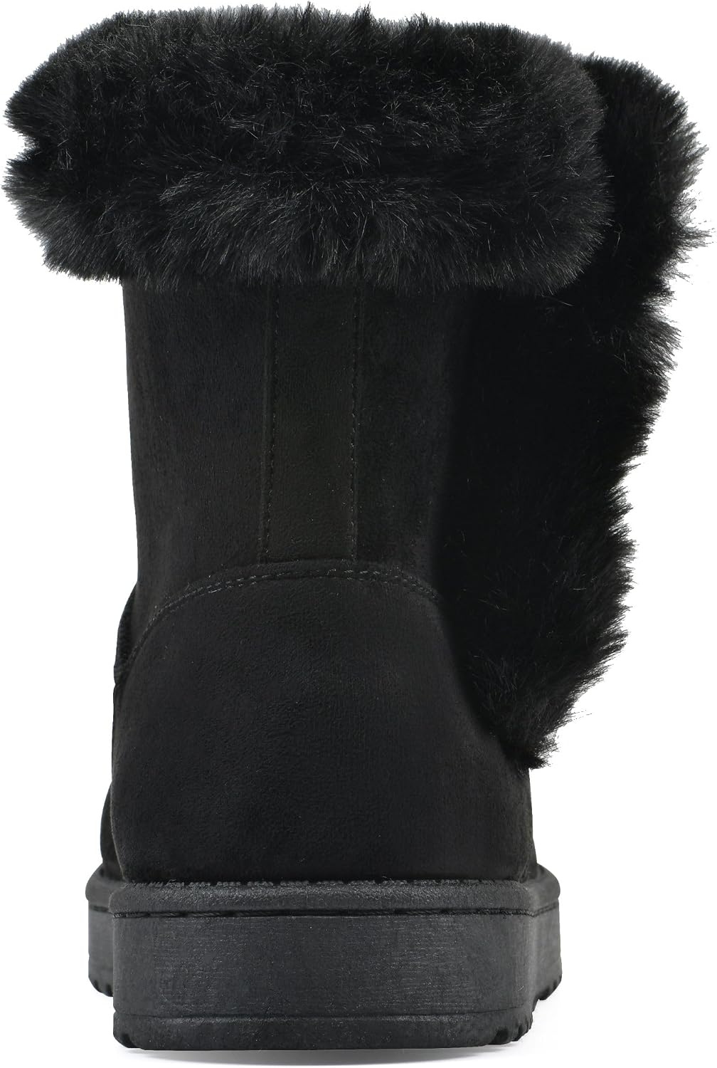 image:imageWHITE MOUNTAIN Womens Incher Faux Fur BootBlack