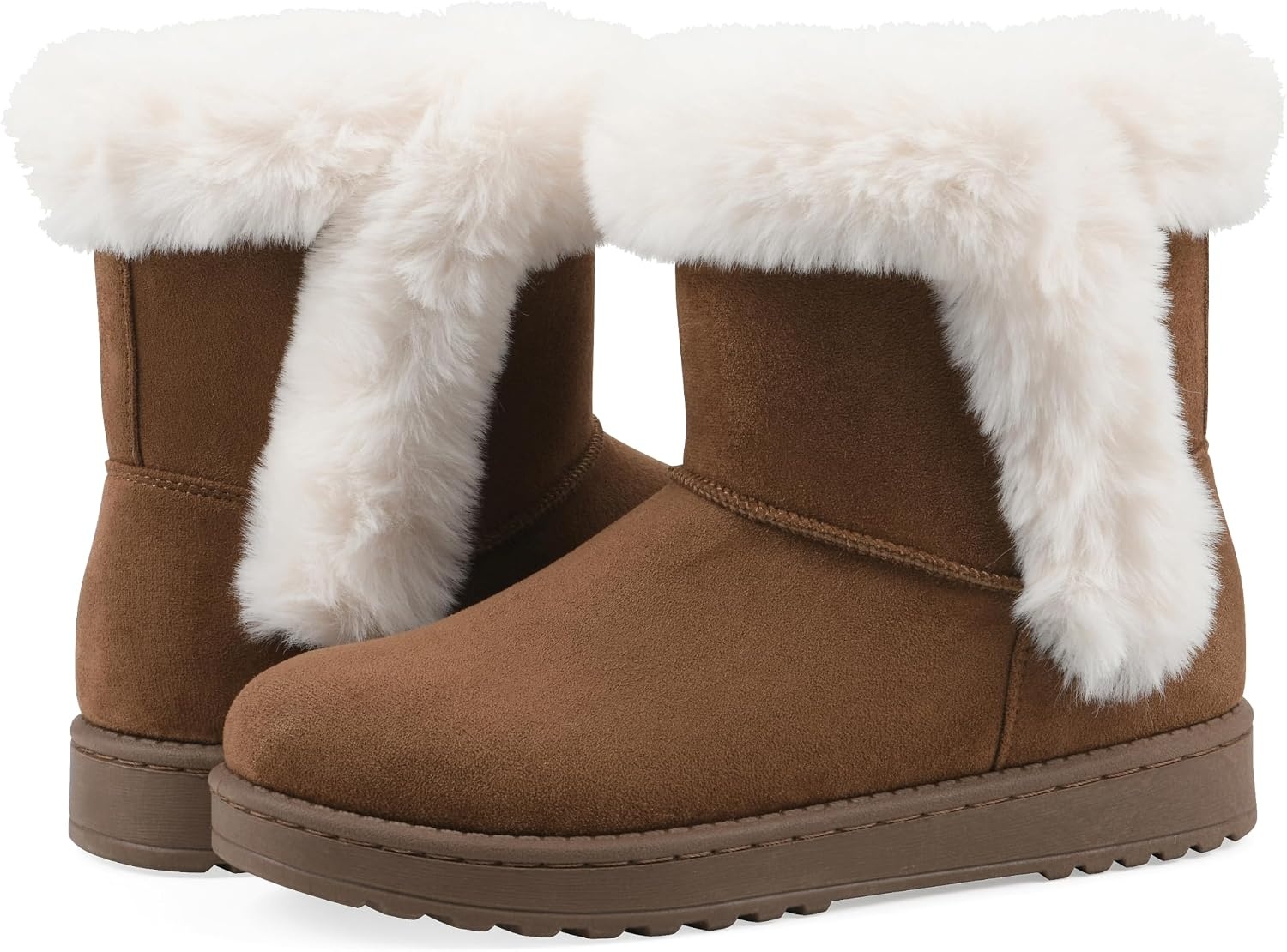 image:imageWHITE MOUNTAIN Womens Incher Faux Fur BootChestnut