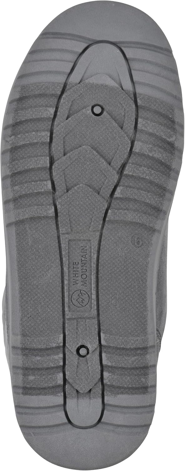image:imageWHITE MOUNTAIN Womens Issy Faux FurLined Mid Shaft BootieBlue Raspberry Fabric