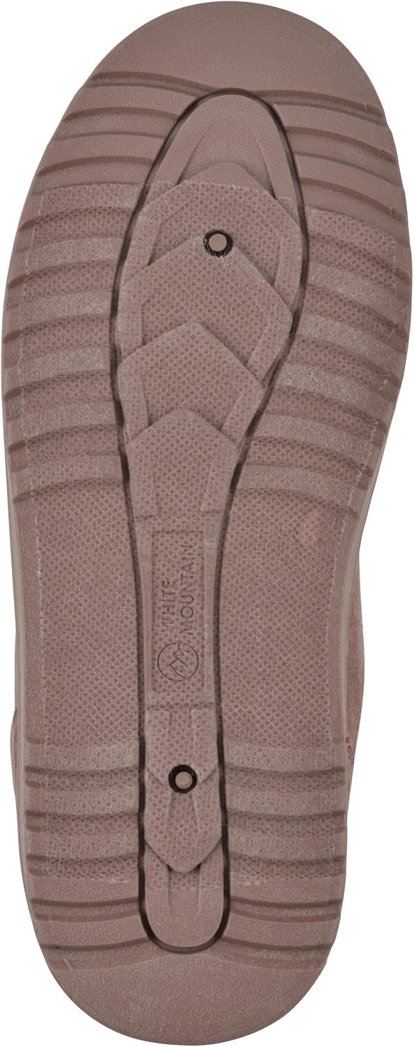 image:imageWHITE MOUNTAIN Womens Issy Faux FurLined Mid Shaft BootieRosewood Fabric