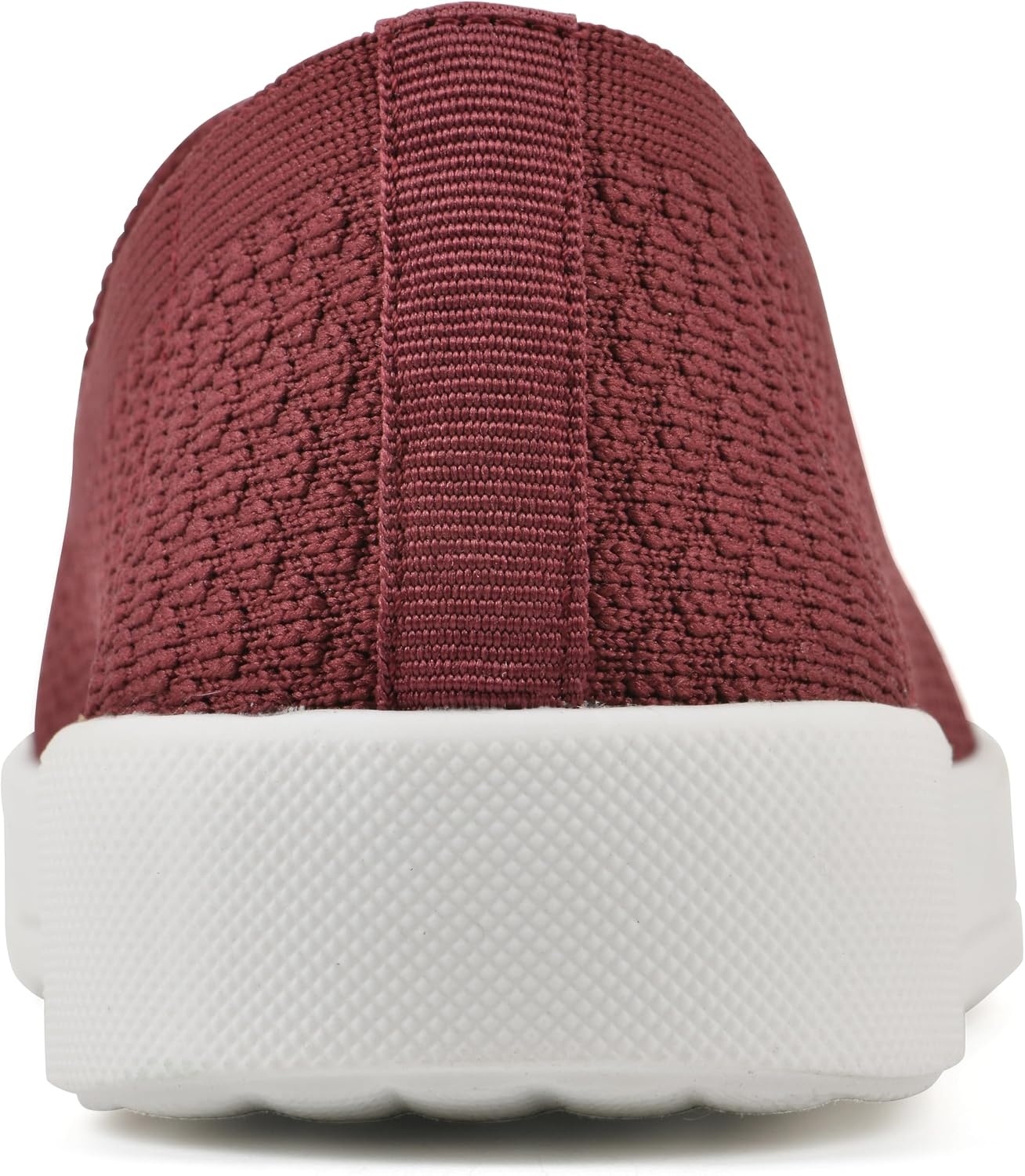 image:imageWHITE MOUNTAIN Womens Upstay Knit SlipOn SneakerBurgundy Fabric