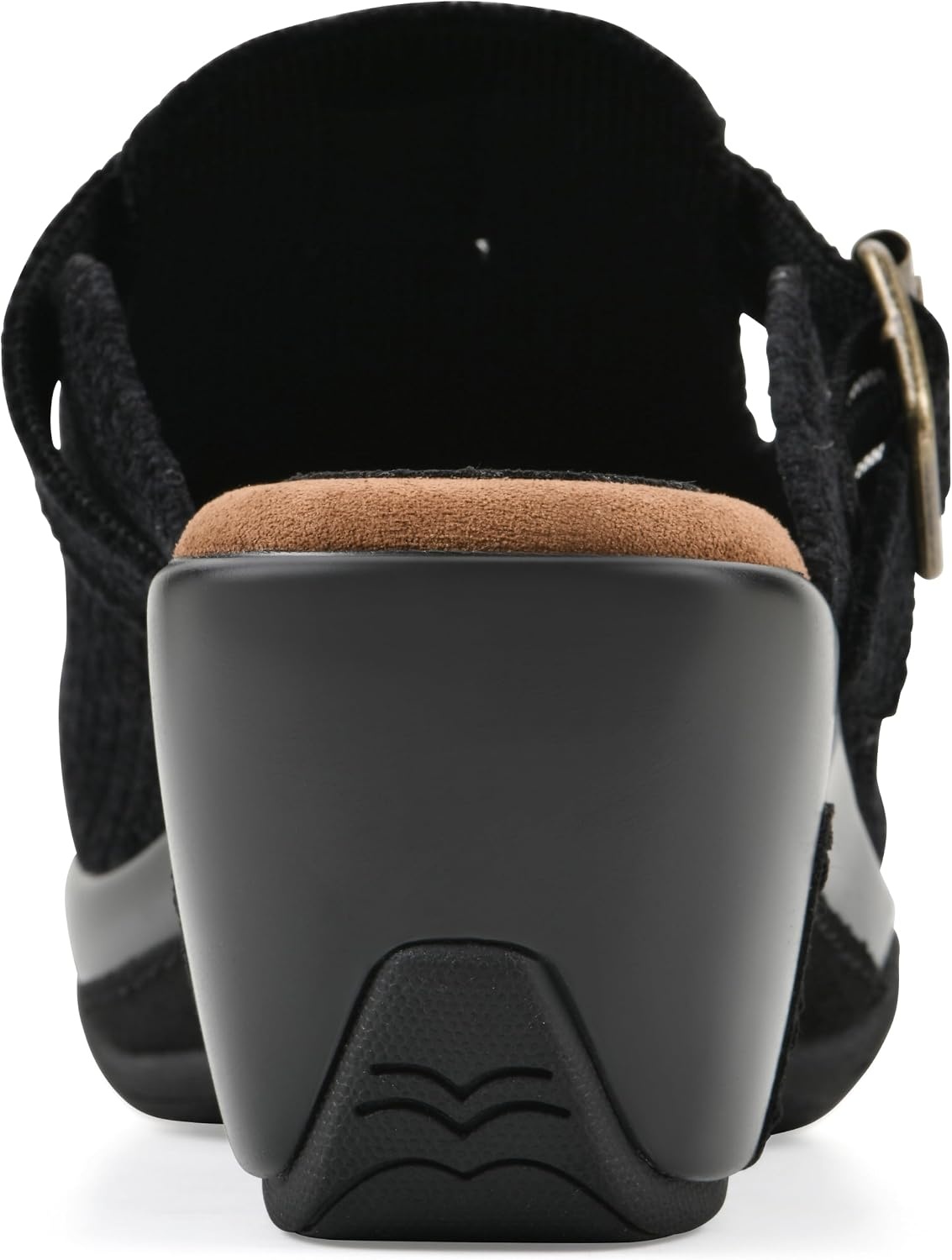 image:imageWHITE MOUNTAIN Womens Vias Platform ClogBlack Fabric