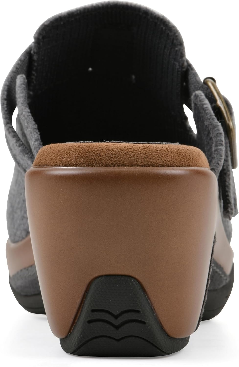 image:imageWHITE MOUNTAIN Womens Vias Platform ClogBlue Steel Fabric