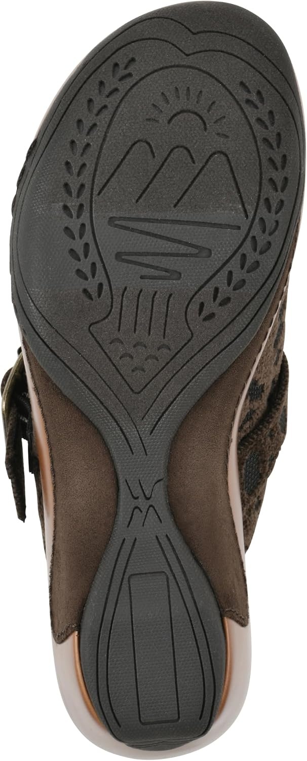 image:imageWHITE MOUNTAIN Womens Vias Platform ClogBrown Multi Fabric