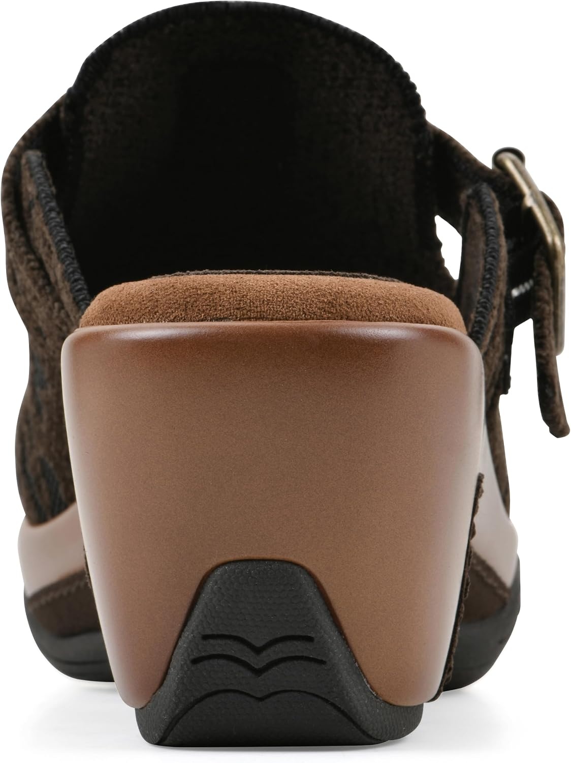 image:imageWHITE MOUNTAIN Womens Vias Platform ClogBrown Multi Fabric