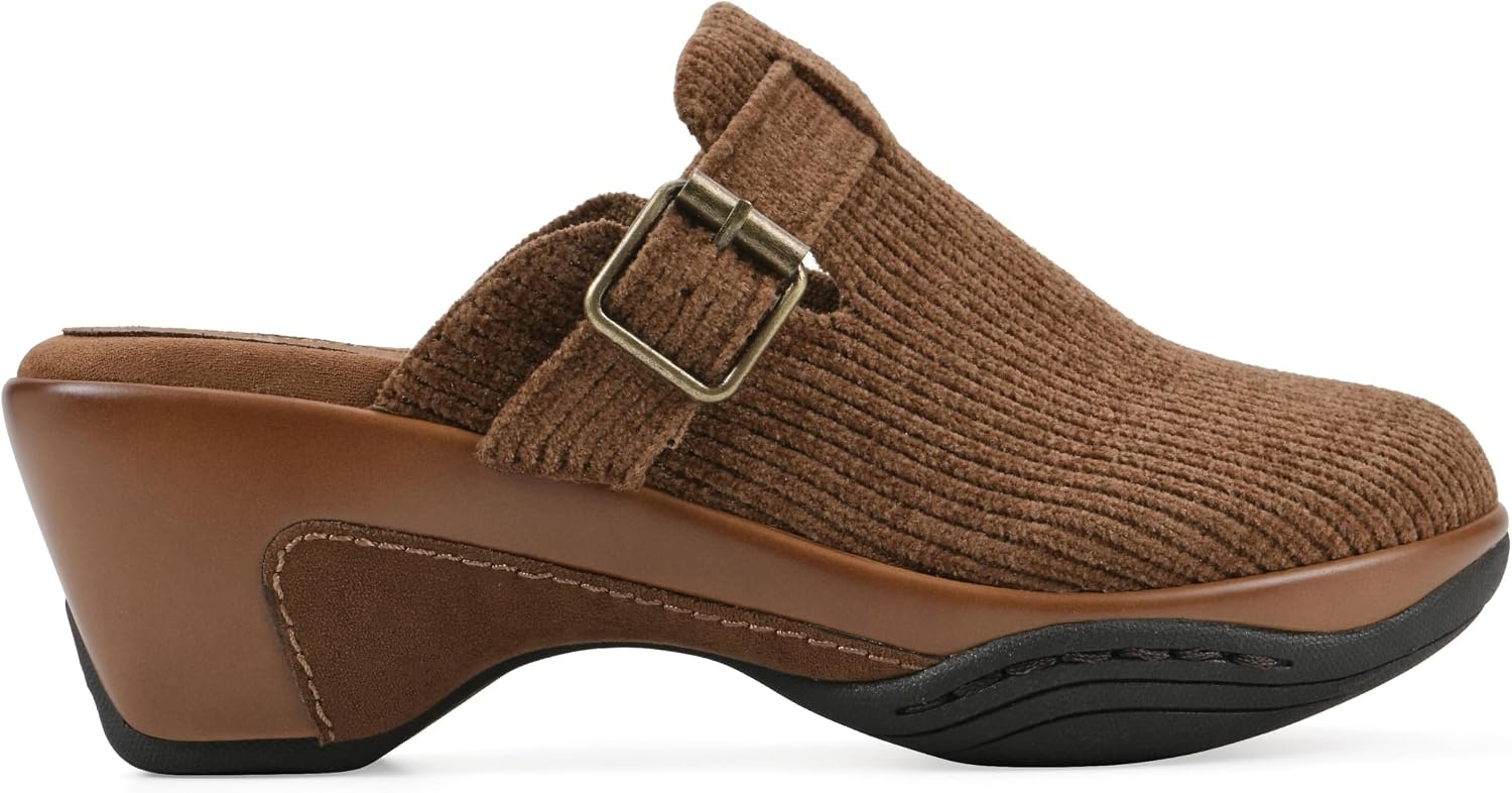 image:imageWHITE MOUNTAIN Womens Vias Platform ClogPecan Fabric