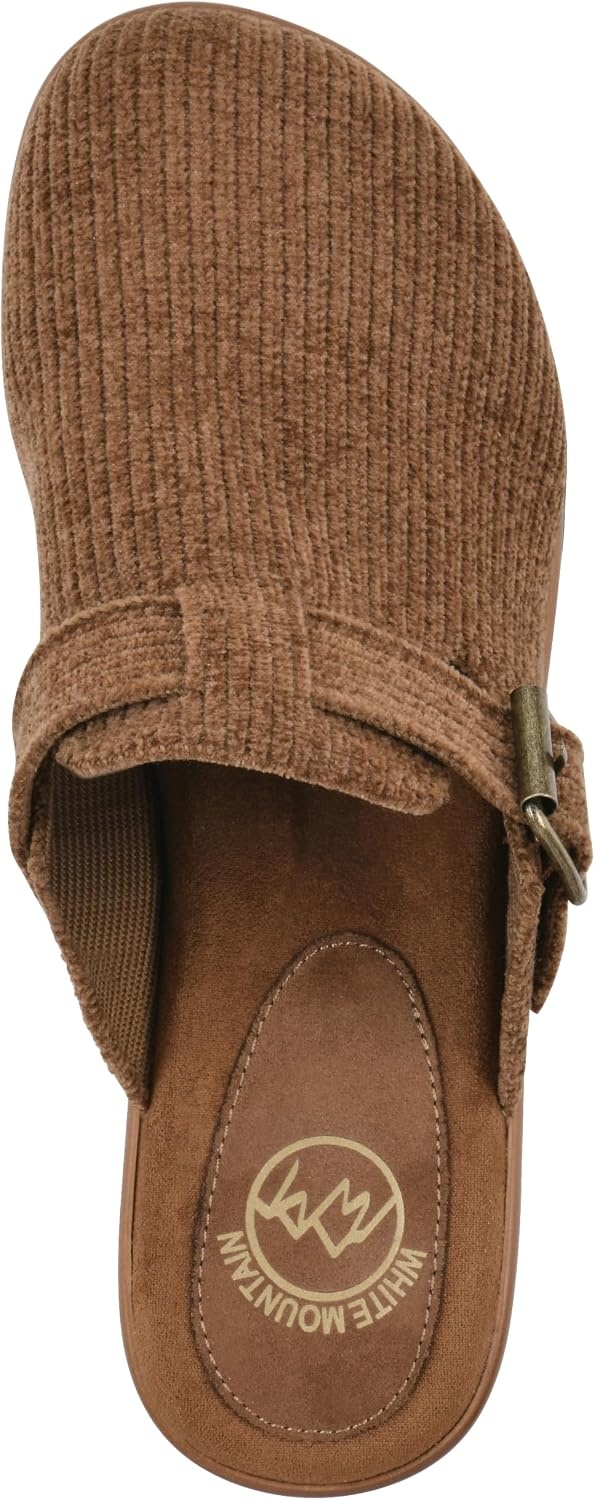 image:imageWHITE MOUNTAIN Womens Vias Platform ClogPecan Fabric