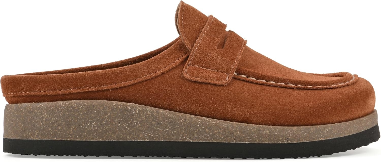 image:imageWhite Mountain Womens Brinlee MulePaprika Suede