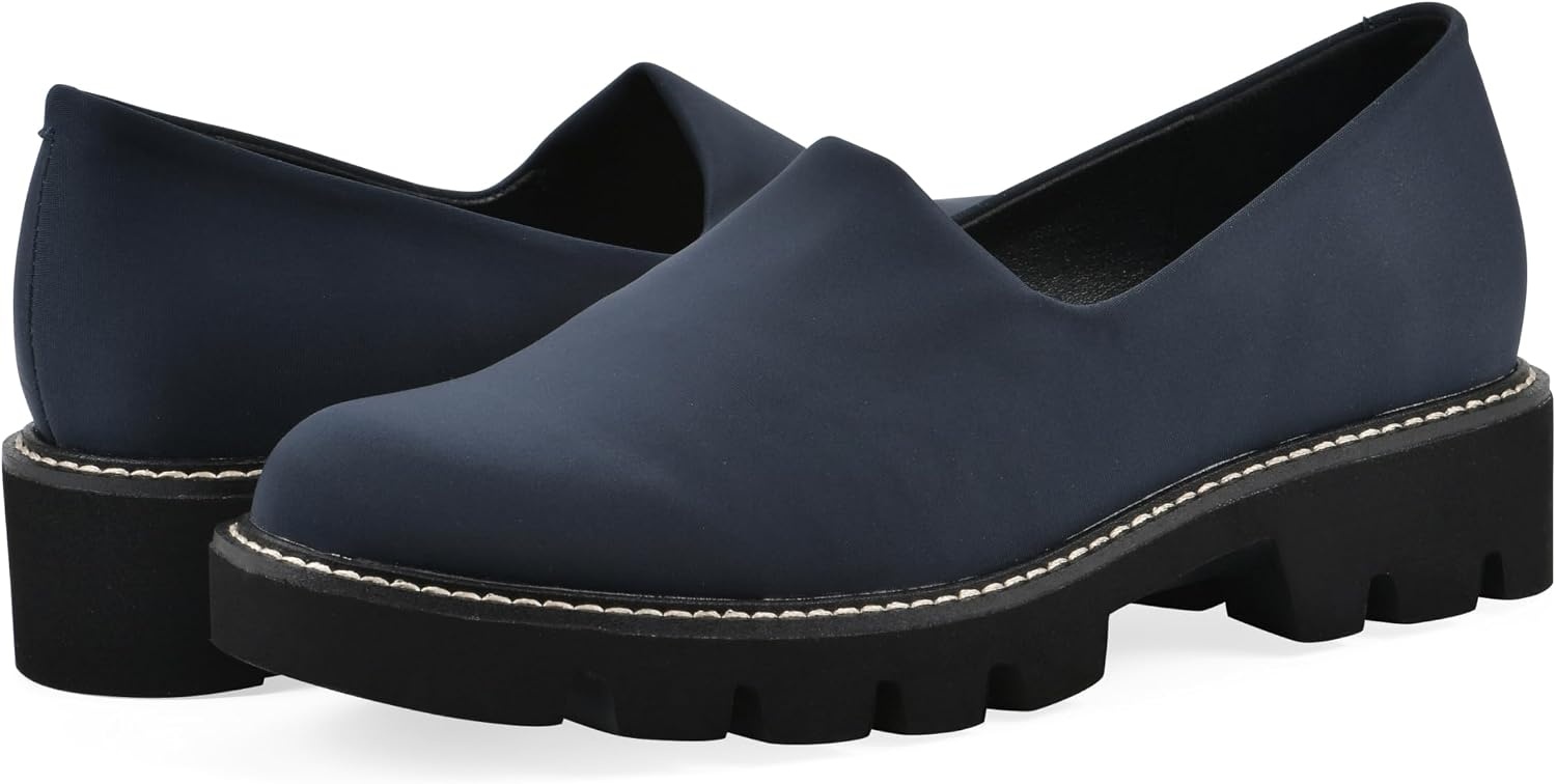 image:imageWhite Mountain Womens Gianni LoaferNavy Fabric
