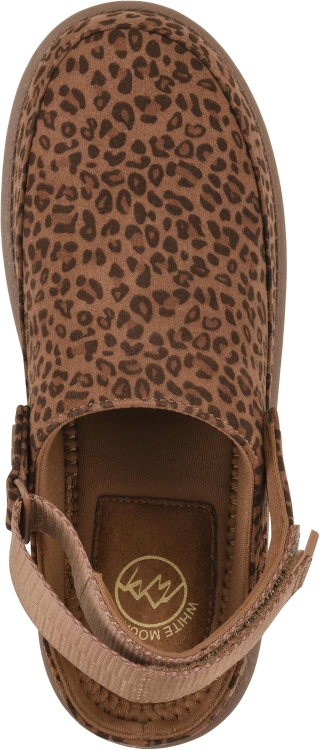 image:imageWhite Mountain Womens Icebound ClogBrown Leopard Fabric