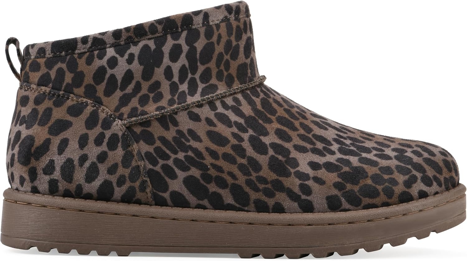 image:imageWhite Mountain Womens Inspa Lined Ankle BootieBrown Multi