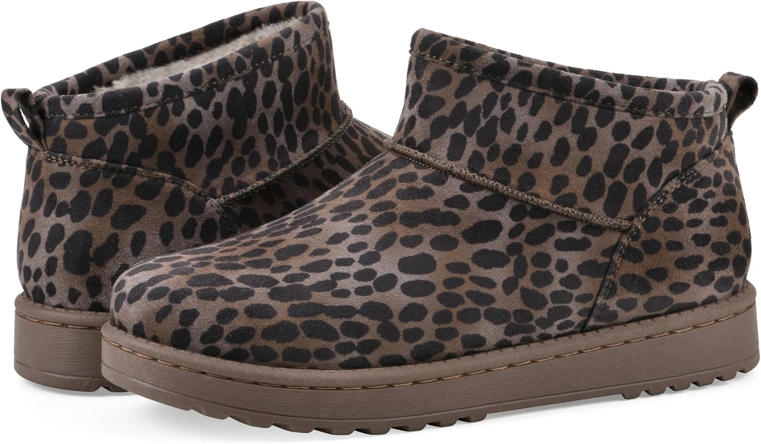 image:imageWhite Mountain Womens Inspa Lined Ankle BootieBrown Multi