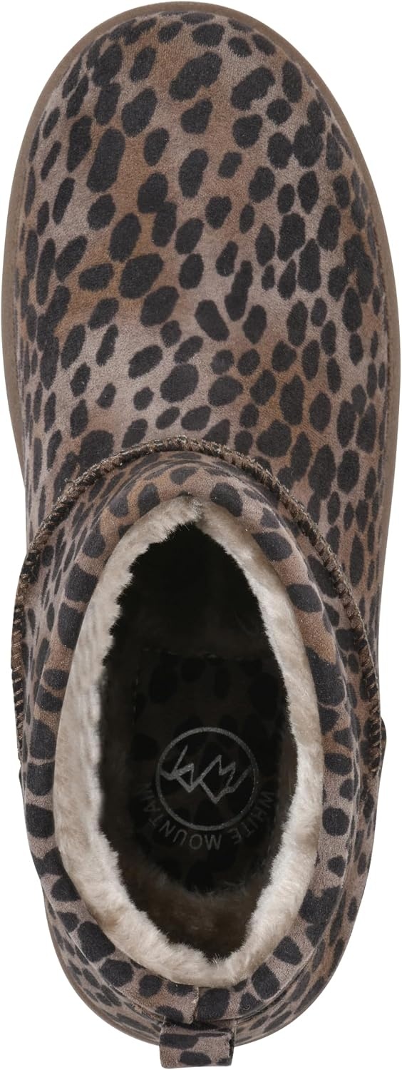 image:imageWhite Mountain Womens Inspa Lined Ankle BootieBrown Multi