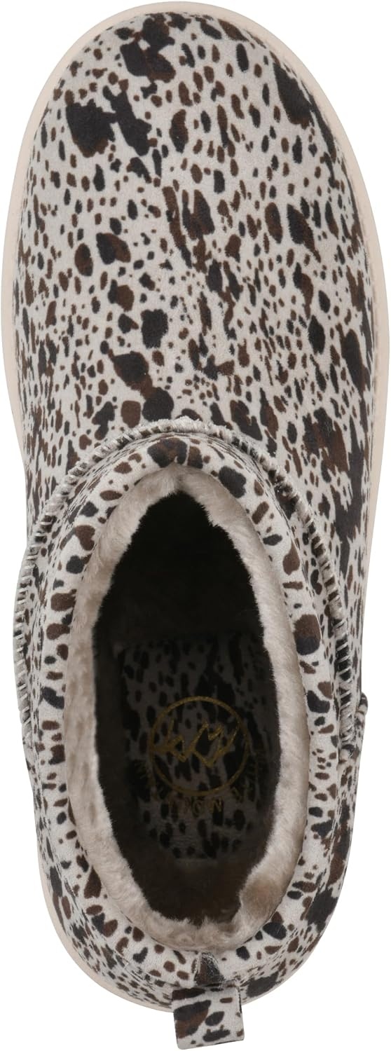 image:imageWhite Mountain Womens Inspa Lined Ankle BootieCream Multi