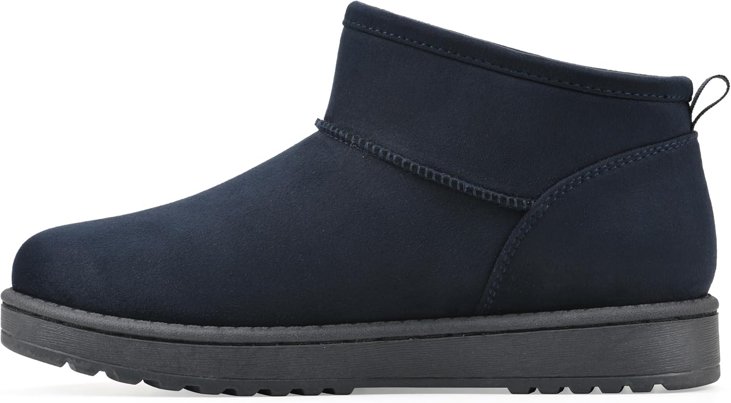 image:imageWhite Mountain Womens Inspa Lined Ankle BootieNavy