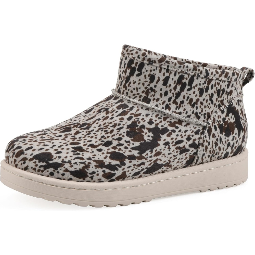 image:imageWhite Mountain Womens Inspa Lined Ankle BootieCream Multi