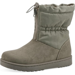 WHITE MOUNTAIN Women’s Issy Faux Fur-Lined Mid Shaft Bootie(New Moss Fabric)