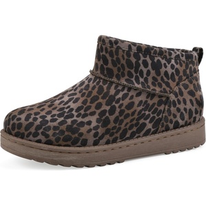 White Mountain Women’s Inspa Lined Ankle Bootie(Brown Multi)