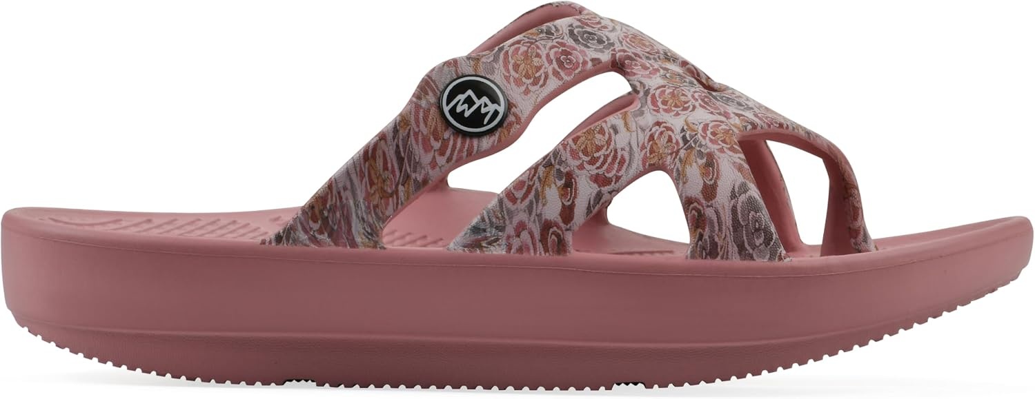 image:imageMountain Fom Recovery Womens Rip Cushioned SandalBlush Floral Print