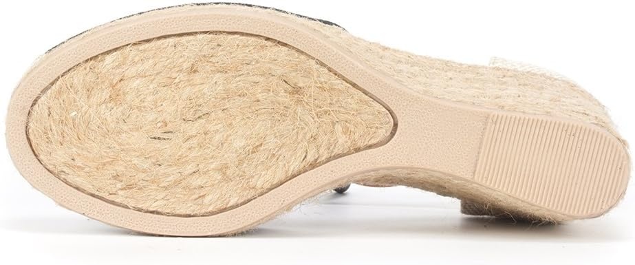 image:imageWHITE MOUNTAIN Womens Mamba Espadrille Wedge SandalBlack