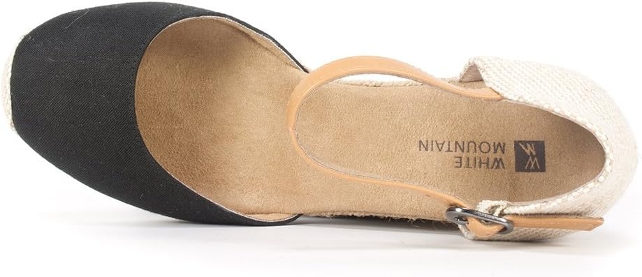 image:imageWHITE MOUNTAIN Womens Mamba Espadrille Wedge SandalBlack