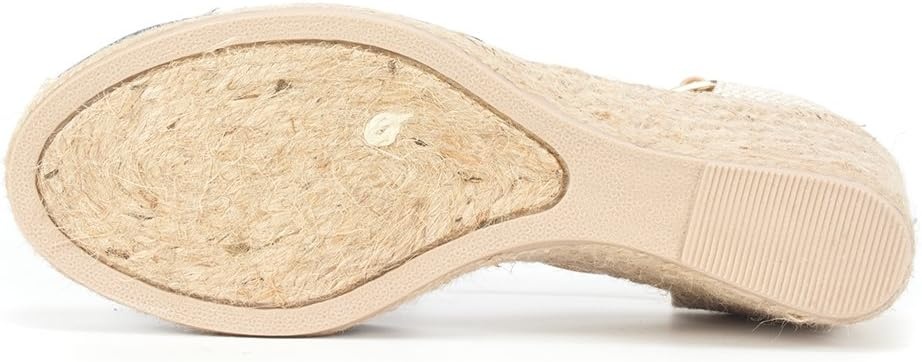 image:imageWHITE MOUNTAIN Womens Mamba Espadrille Wedge SandalMamba NavyWhite