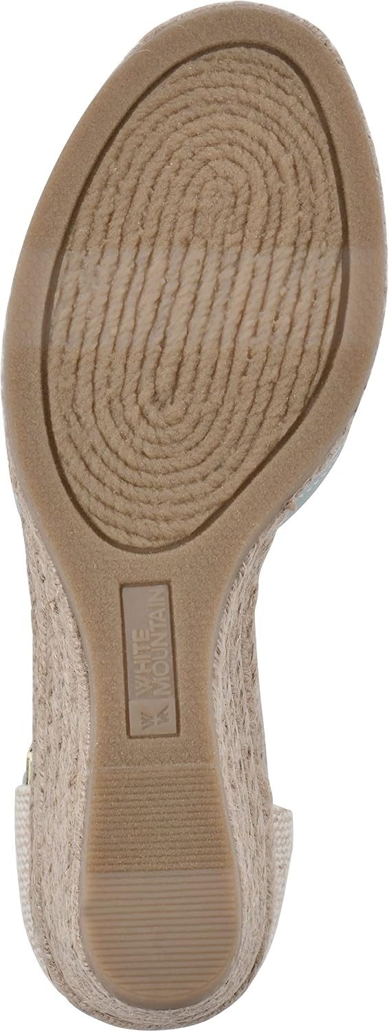 image:imageWHITE MOUNTAIN Womens Mamba Espadrille Wedge SandalSageMeshFabric