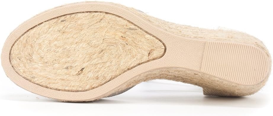 image:imageWHITE MOUNTAIN Womens Mamba Espadrille Wedge SandalTaupe