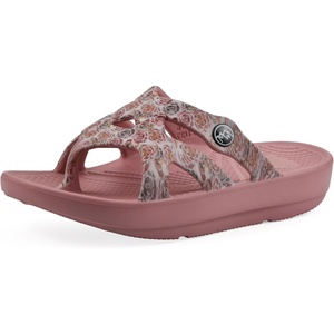 Mountain Fom Recovery Women’s Rip Cushioned Sandal(Blush Floral Print)
