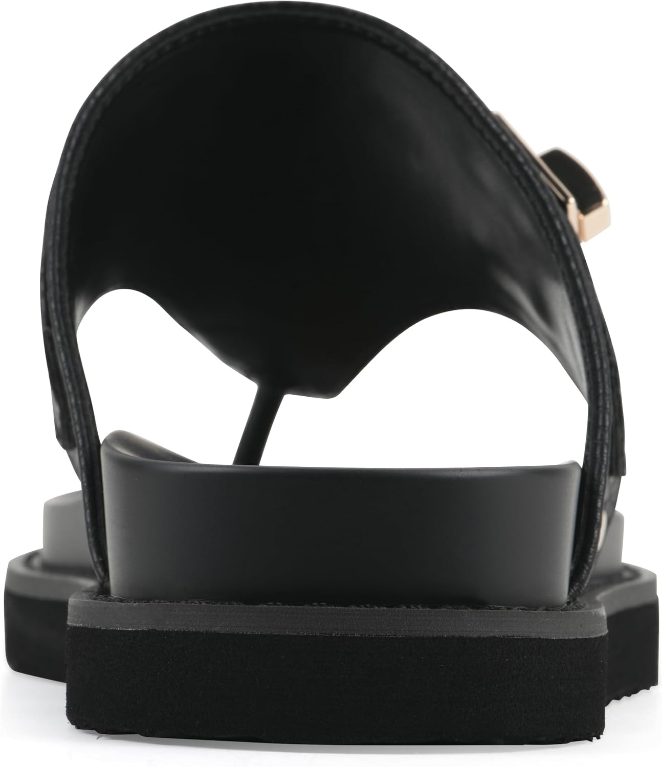 image:imageWhite Mountain Womens Malabar Thong Footbed SandalBlack Smooth WBlack Footbed