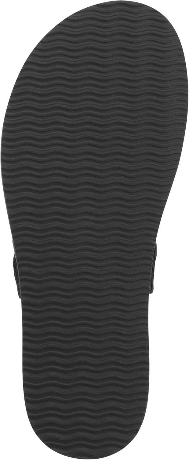 image:imageWhite Mountain Womens Malabar Thong Footbed SandalNavy Smooth